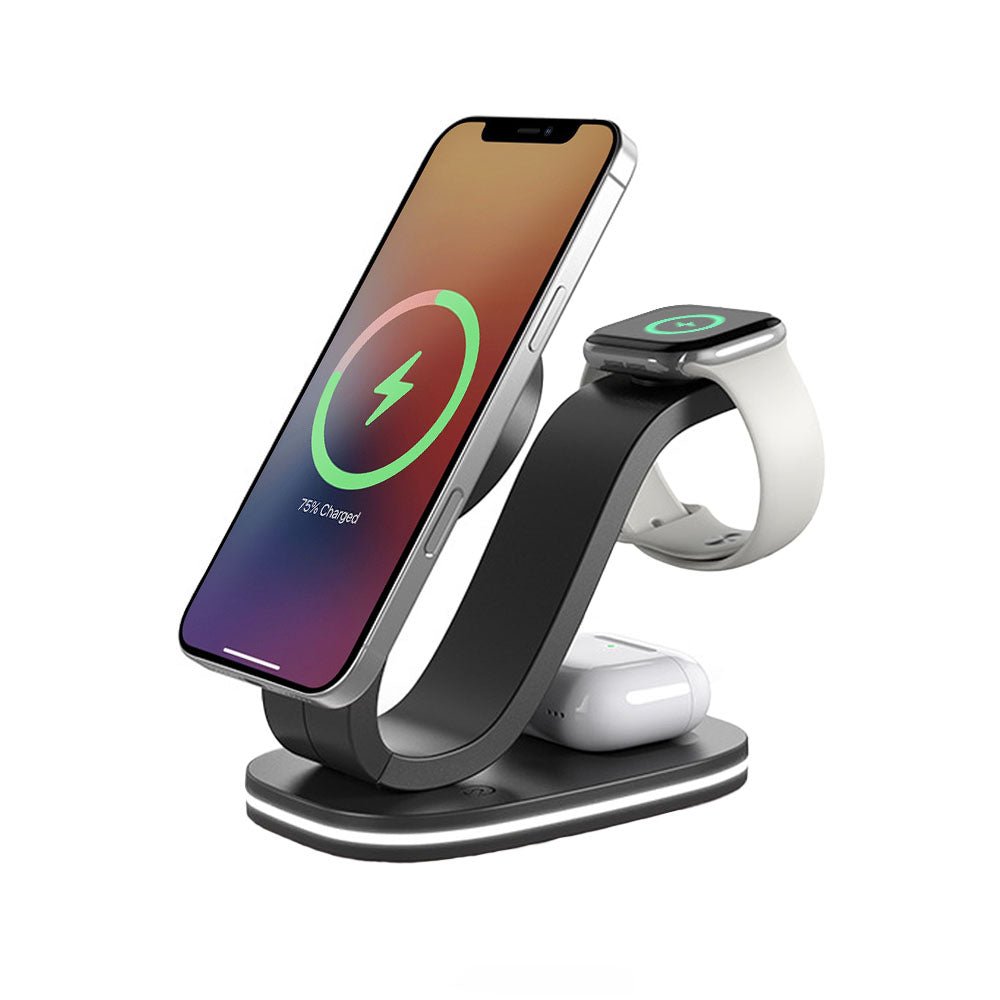 iFlow Trio 3 in 1 MagSafe Wireless Charger - Moderno Collections