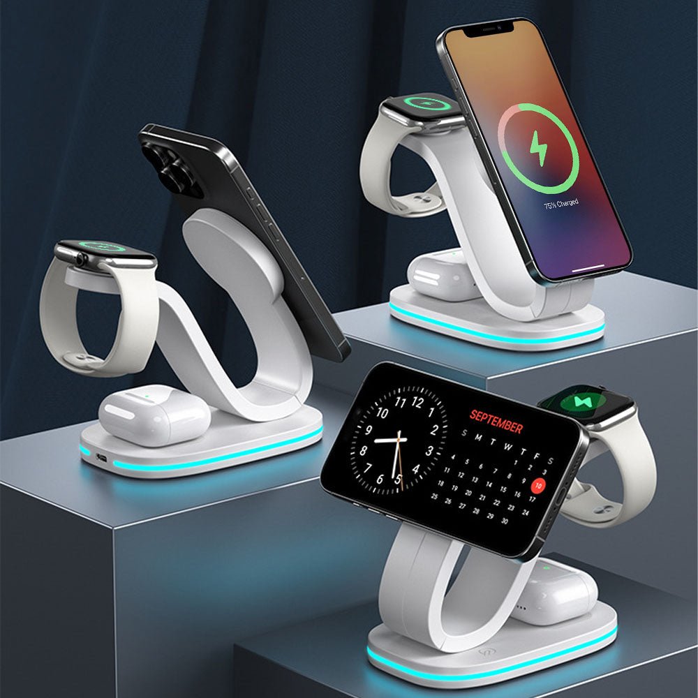 iFlow Trio 3 in 1 MagSafe Wireless Charger - Moderno Collections