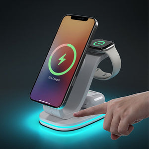 Thumbnail for iFlow Trio 3 in 1 MagSafe Wireless Charger - Moderno Collections