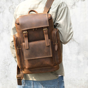 Thumbnail for Kavren Leather Backpack - Moderno Collections