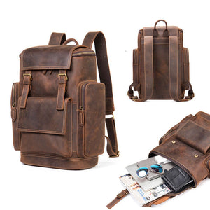 Thumbnail for Kavren Leather Backpack - Moderno Collections