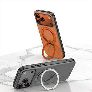 Thumbnail for LeanLuxe Leather MagSafe iPhone Case - Moderno Collections