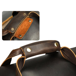 Thumbnail for Lumeo Pro Leather Duffel Bag - Moderno Collections