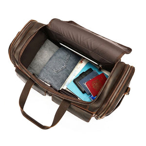 Thumbnail for Lumeo Pro Leather Duffel Bag - Moderno Collections