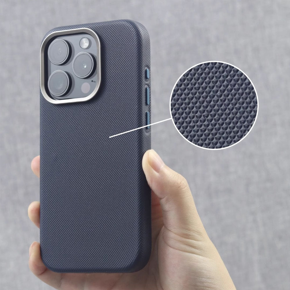 LuxGrip Magnetic Leather iPhone Case - Moderno Collections