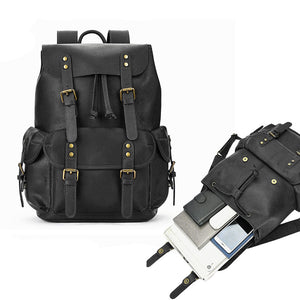 Thumbnail for Maddux Leather Backpack - Moderno Collections