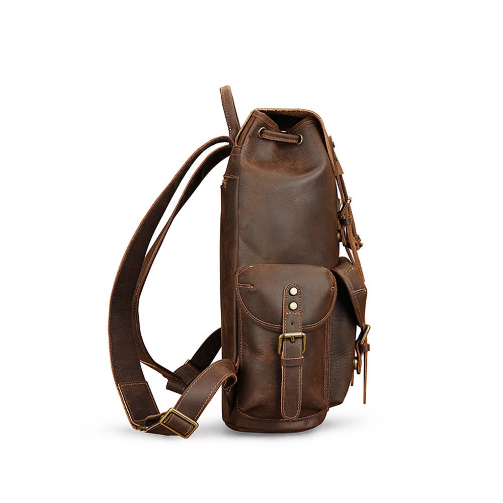 Maddux Leather Backpack - Moderno Collections