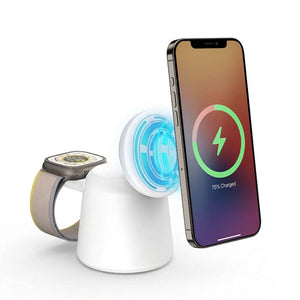 Thumbnail for MagDock 2 in 1 Foldable MagSafe Charger - Moderno Collections