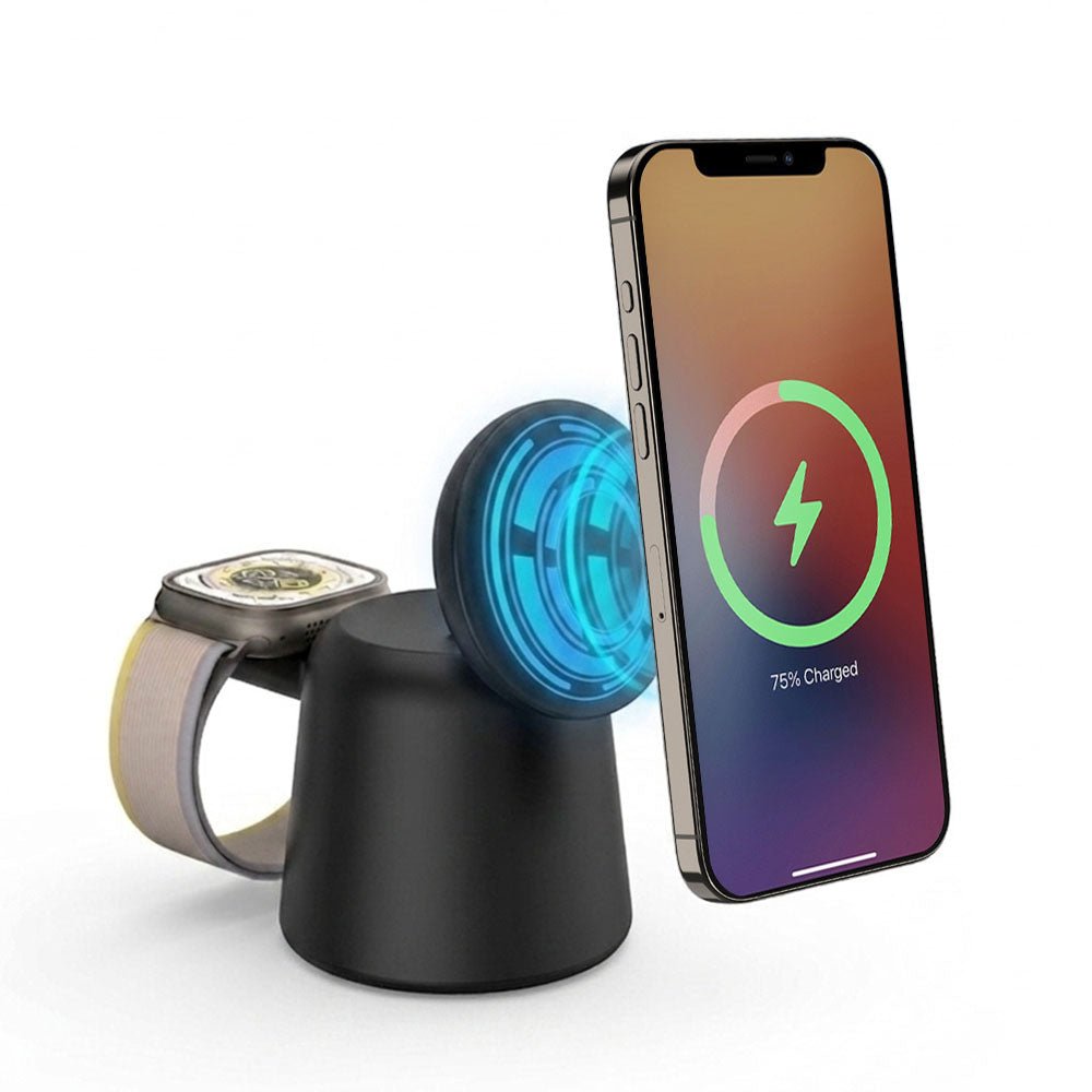 MagDock 2 in 1 Foldable MagSafe Charger - Moderno Collections