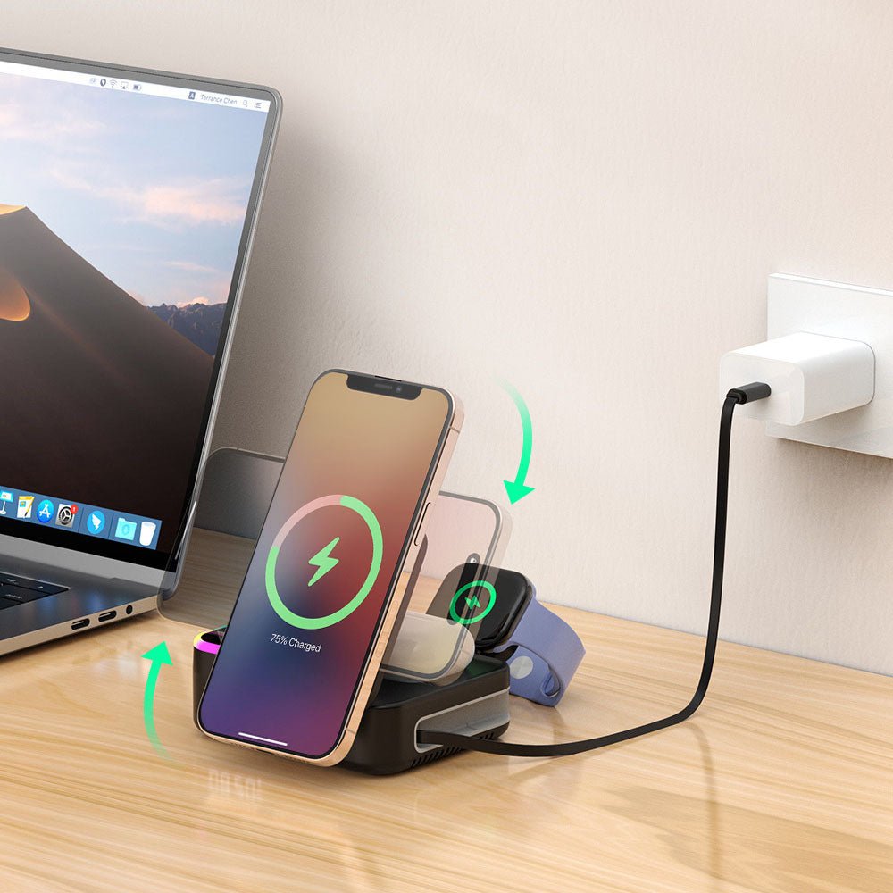 MagFold Pro 8 in 1 MagSafe Wireless Charger - Moderno Collections