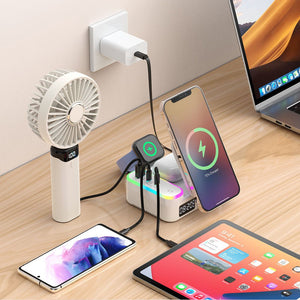 Thumbnail for MagFold Pro 8 in 1 MagSafe Wireless Charger - Moderno Collections