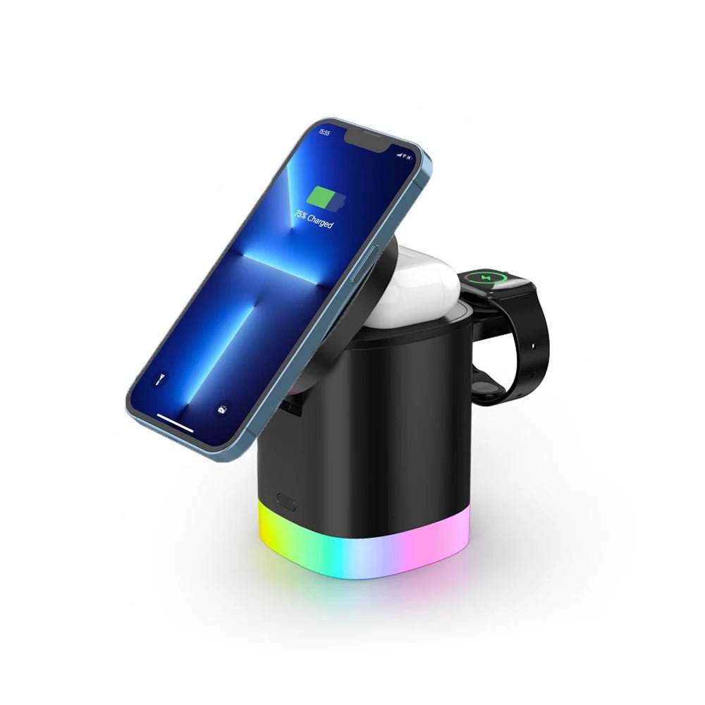 MagTech Pro 3-in-1 Wireless Charging Station - Moderno Collections