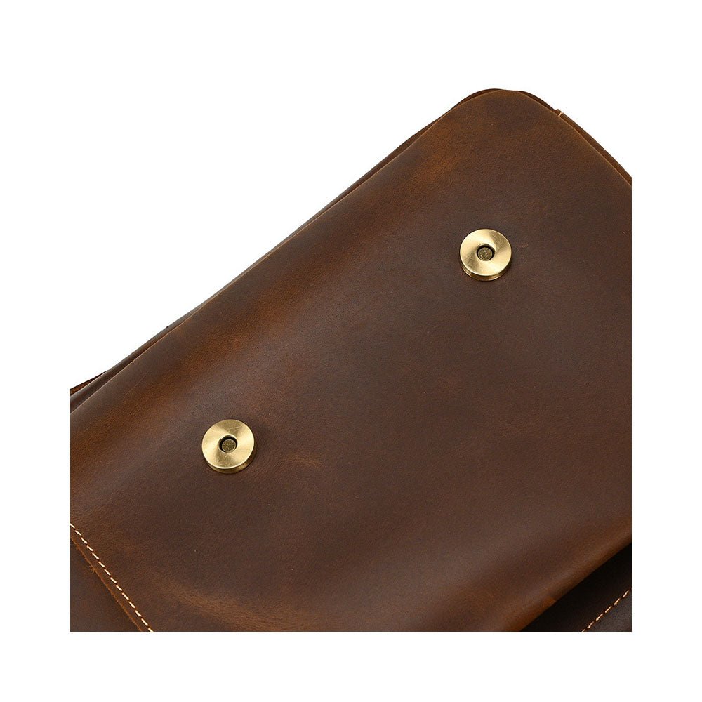 MetroCore Leather Business Bag - Moderno Collections