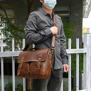 Thumbnail for MetroCore Leather Business Bag - Moderno Collections