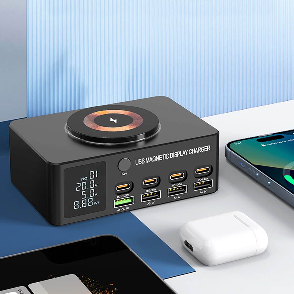 NeonPulse Smart Charger - Moderno Collections