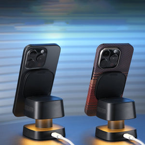 Thumbnail for NexusGlow 3 in 1 Foldable MagSafe Charging Stand - Moderno Collections