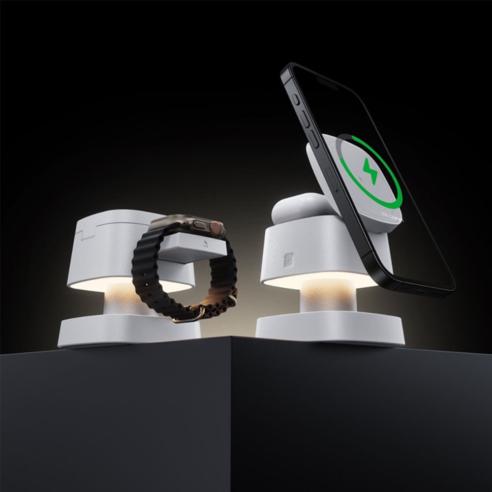 NexusGlow 3 in 1 Foldable MagSafe Charging Stand - Moderno Collections