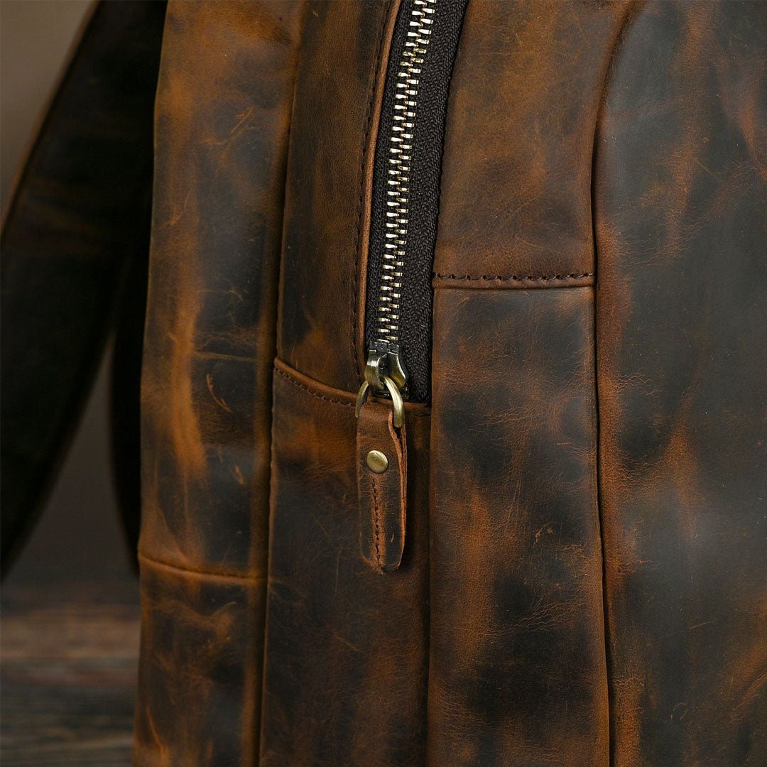 NomadTote Leather Backpack - Moderno Collections