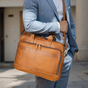 Thumbnail for Pathfinder Leather Messenger Bag - Moderno Collections