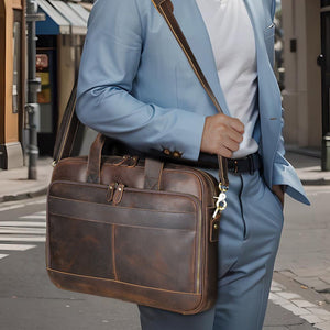 Thumbnail for Pathfinder Leather Messenger Bag - Moderno Collections