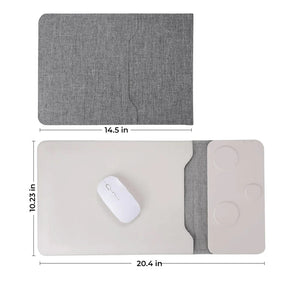 Thumbnail for PowerPad Pro 3 in 1 Wireless Charger & Laptop Sleeve - Moderno Collections