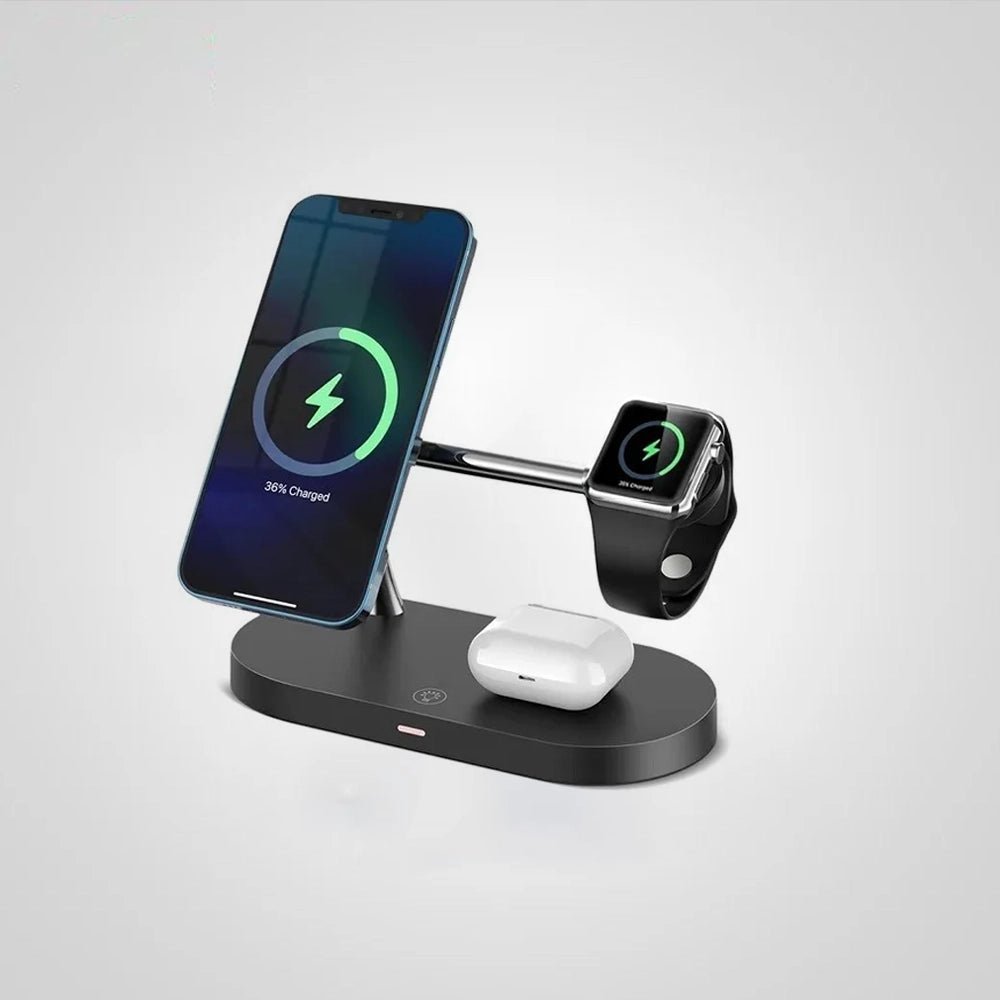 Premium MagSafe 3 in 1 Fast Wireless Charging Stand - Moderno Collections