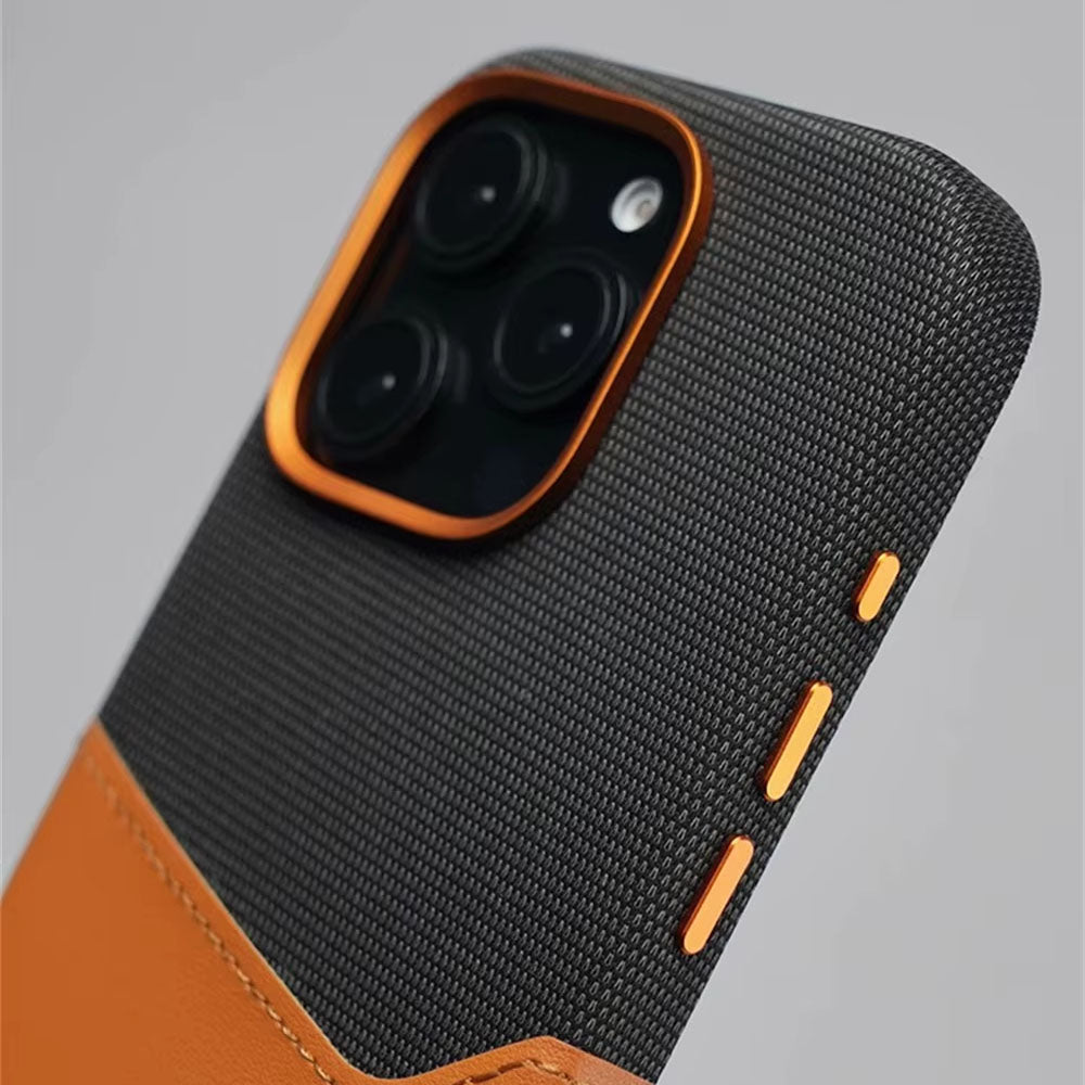 Premium Vegan Leather iPhone Case - Moderno Collections