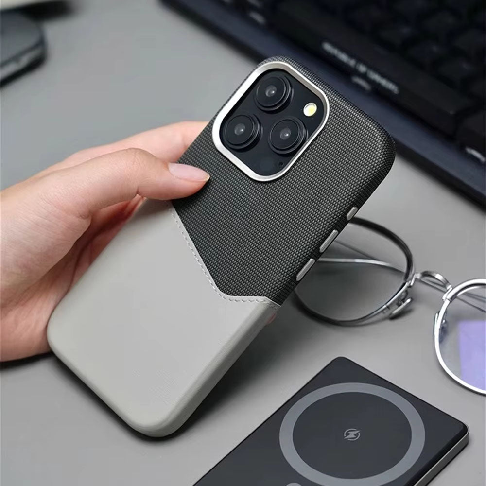 Premium Vegan Leather iPhone Case - Moderno Collections