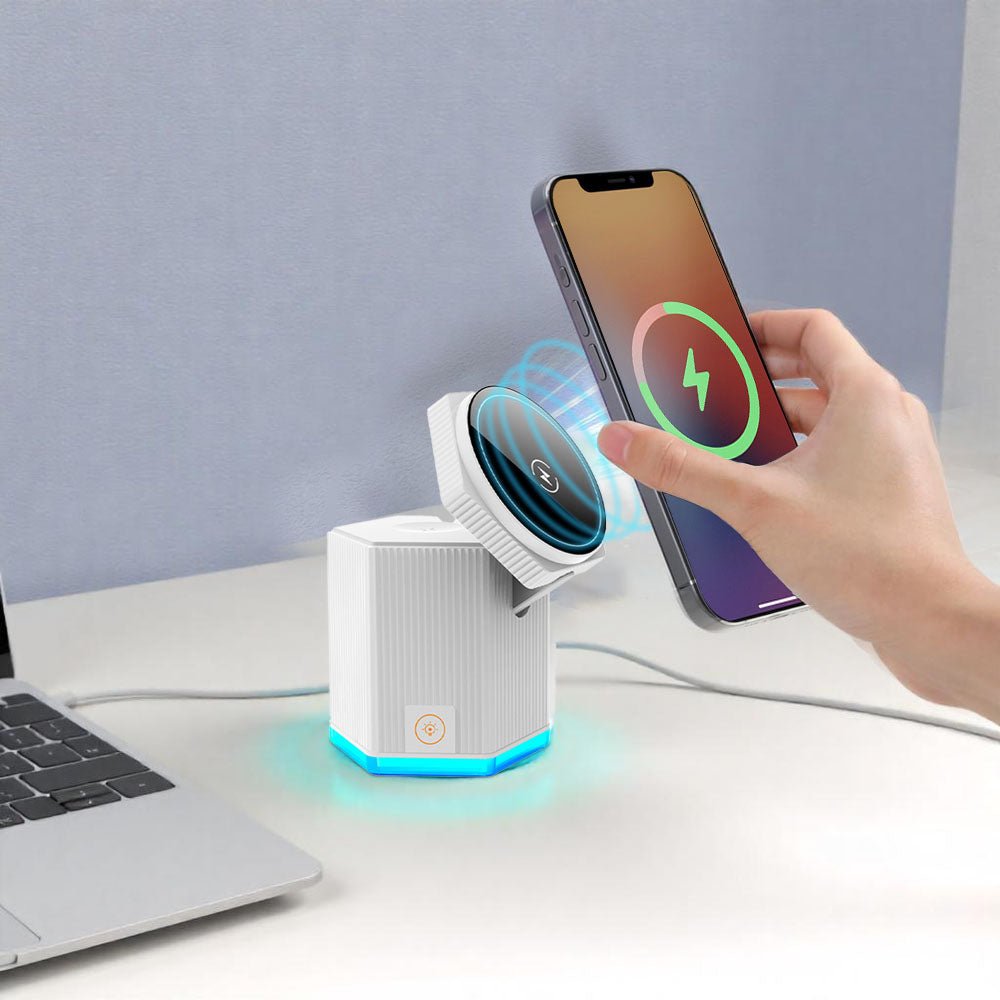 PulseFlex 3 in 1 MagSafe Wireless Charger - Moderno Collections