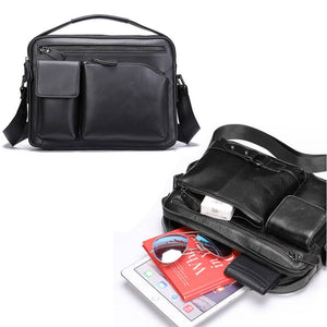 Thumbnail for RetroFlex Genuine Leather Messenger Bag - Moderno Collections