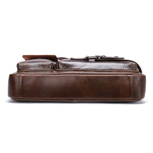 Thumbnail for RetroFlex Genuine Leather Messenger Bag - Moderno Collections