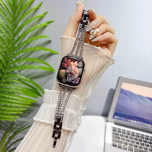 Thumbnail for RoséGlow Apple Watch Band - Moderno Collections