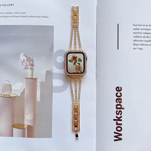 Thumbnail for RoséGlow Apple Watch Band - Moderno Collections