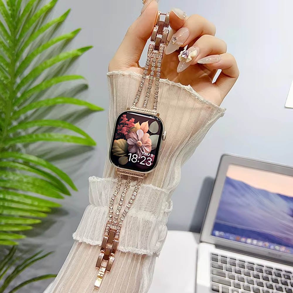 RoséGlow Apple Watch Band - Moderno Collections