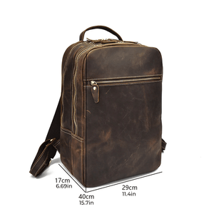 Thumbnail for RoverDrift Leather Backpack - Moderno Collections