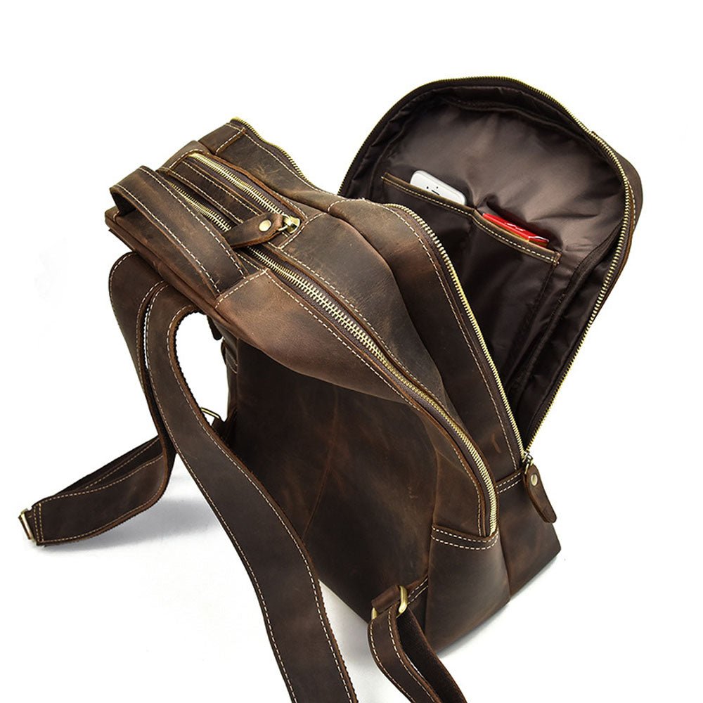 RoverDrift Leather Backpack - Moderno Collections