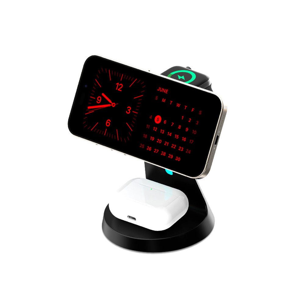 SnapStack 3-in-1 MagSafe Wireless Charger - Moderno Collections
