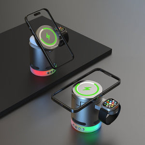 Thumbnail for SoundSiphon 4 - in - 1 Foldable MagSafe Charger - Moderno Collections