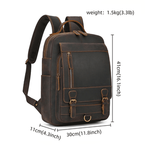 Thumbnail for Statesman Leather Travel Backpack - Moderno Collections