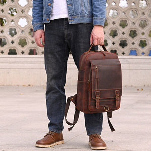 Thumbnail for Statesman Leather Travel Backpack - Moderno Collections