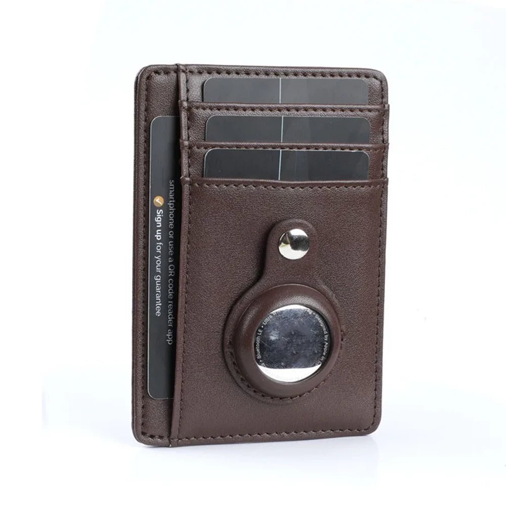 StormShield Leather AirTag Wallet - Moderno Collections