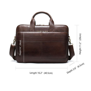Thumbnail for StridePack Leather Messenger Bag - Moderno Collections