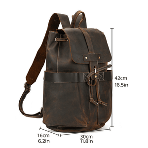 Thumbnail for Vanguard Leather Backpack - Moderno Collections