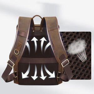 Thumbnail for Vastroute Leather Backpack - Moderno Collections