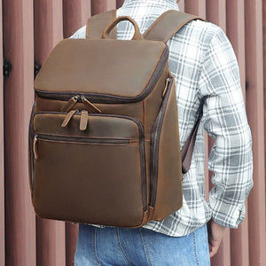 Thumbnail for Vastroute Leather Backpack - Moderno Collections