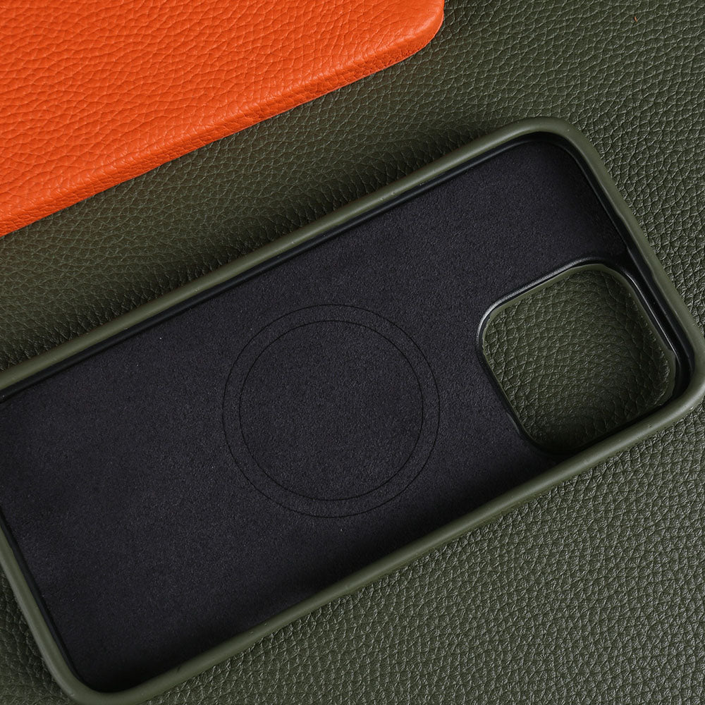VelourArc Leather iPhone Case - Moderno Collections