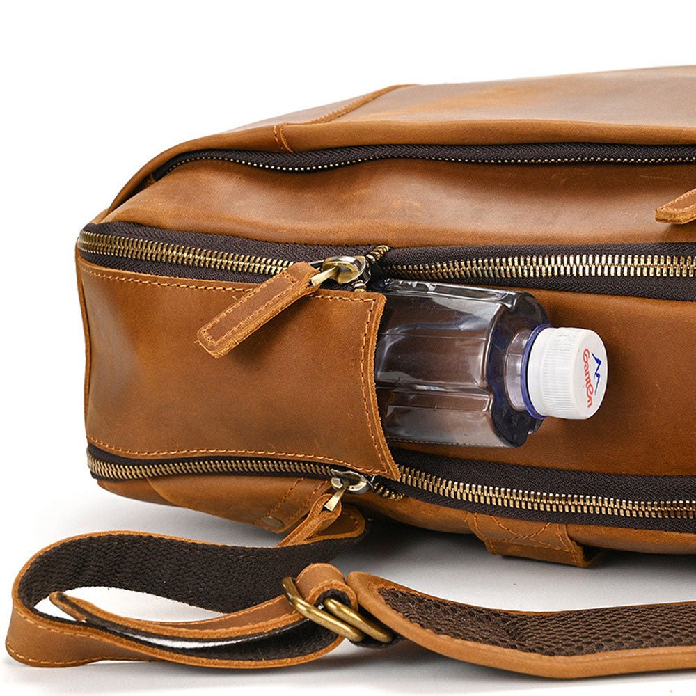 VentMesh Pro Leather Backpack - Moderno Collections