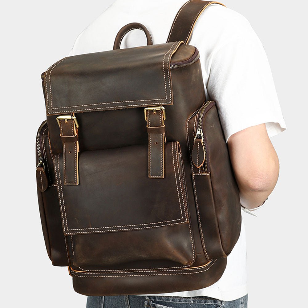 Veylo Leather Backpack - Moderno Collections
