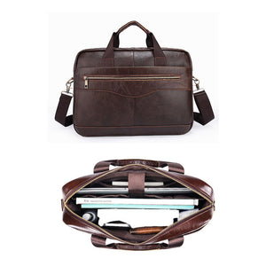 Thumbnail for Virelo Alloy Leather Messenger Bag - Moderno Collections