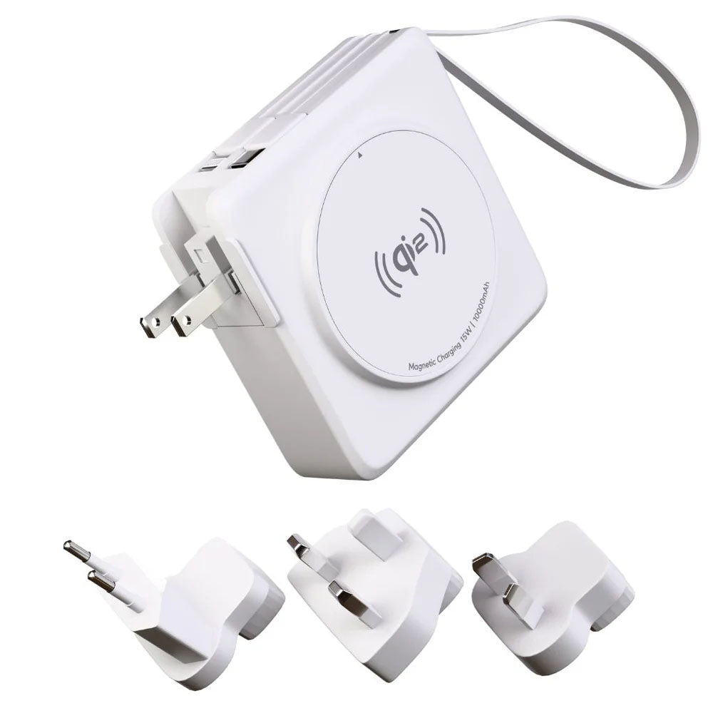 VoltFusion 4 - in - 1 Qi2 Power Bank - Moderno Collections